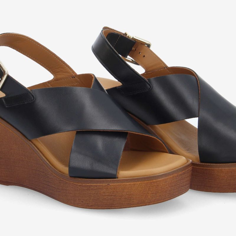 FLORES SANDALE W - NAPPA - BLACK